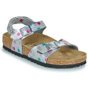 Sandalen BIRKENSTOCK Rio AS Kids BF Elec. Metallic SilverDots