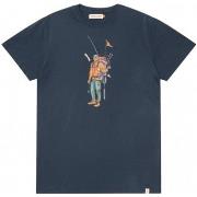 T-shirt Rvlt Revolution Regular T-Shirt 1333 HIK - Navy