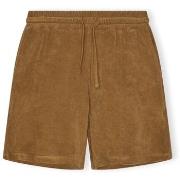 Korte Broek Rvlt Revolution Terry Shorts 4039 - Dark Khaki