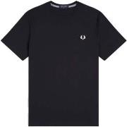 T-shirt Fred Perry Crew Neck T-Shirt Navy