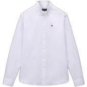 Overhemd Lange Mouw Napapijri Chemise manches longues Talla
