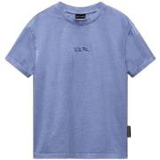 T-shirt Korte Mouw Napapijri T-shirt femme Azure