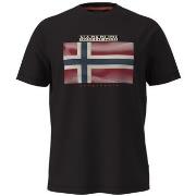 T-shirt Korte Mouw Napapijri T-shirt Lari