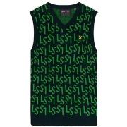 Trui Lyle &amp; Scott Pull col V sans manches Monogram