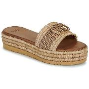Slippers Exé Shoes 549-HYDRA-RAFFIA-TAN