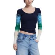 T-Shirt Lange Mouw Desigual TS_CHURCHILL 25SWTK77