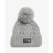 Muts Superdry Bonnet épais en maille torsadée femme