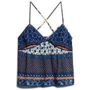 Top Superdry Débardeur tissé imprimé femme