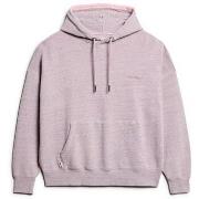 Sweater Superdry Sweatshirt à capuche surteint femme Logo Essential