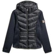 Blazer Superdry Veste hybride en maille à capuche femme Storm