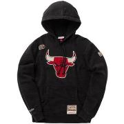 Sweater Mitchell And Ness Sweatshirt à capuche Chicago Bulls NBA Team ...