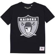 T-shirt Korte Mouw Mitchell And Ness T-shirt Raiders NFL Logo