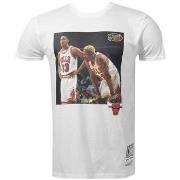 T-shirt Mitchell And Ness T-shirt Chicago Bulls NBA Player Photo