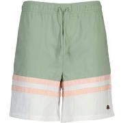 Zwembroek Ellesse Metuli Swim Shorts Green/Off White
