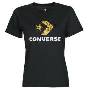 T-shirt Korte Mouw Converse STAR CHEVRON HYBRID FLOWER INFILL CLASSIC ...