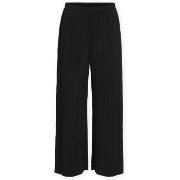 Broeken Vila Noos Plisa Trousers - Black Beauty