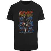 T-shirt Korte Mouw Merchcode T-shirt ACDC Blow Up Your Video