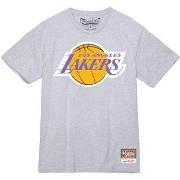 T-shirt Korte Mouw Mitchell And Ness T-shirt Los Angeles Lakers NBA Te...