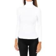 T-Shirt Lange Mouw Intimidea 210277-BIANCO