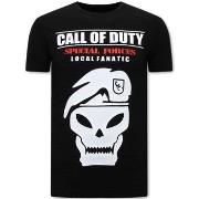 T-shirt Korte Mouw Local Fanatic Call Of Duty