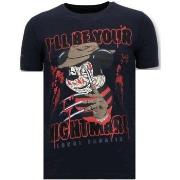T-shirt Korte Mouw Lf Stoere Freddy Krueger