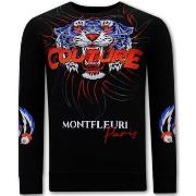 Sweater Tony Backer Print Tiger Couture