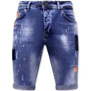 Korte Broek Local Fanatic Korte Skinny Broek VerfspattenSH