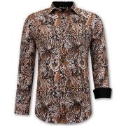 Overhemd Lange Mouw Gentile Bellini Tijgerprint Blouse