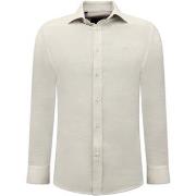 Overhemd Lange Mouw Gentile Bellini Oxford Effen Blouse Stretch