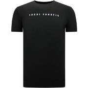 T-shirt Korte Mouw Local Fanatic Cartoon