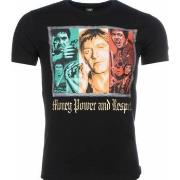 T-shirt Korte Mouw Local Fanatic Scarface Money Power Respect Print
