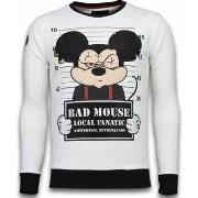 Sweater Local Fanatic Bad Mouse Rhinestone