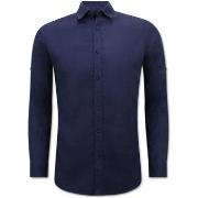 Overhemd Lange Mouw Enos Linnen Regular Fit