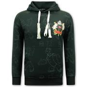 Sweater Top Star Hoodie Capuchon Popeye