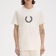 T-shirt Fred Perry TEXTURED LAUREL WREATH T-SH