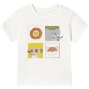 Overhemd Lange Mouw Mayoral 1056 Camiseta Crudo