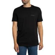 T-shirt Korte Mouw EAX Merk Borst T-shirt