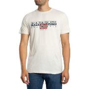 T-shirt Korte Mouw Napapijri Aylmer Grafisch T-shirt