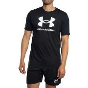 T-shirt Korte Mouw Under Armour Sportstijl logo los T-shirt