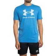 T-shirt Korte Mouw Under Armour Sportstijl logo los T-shirt