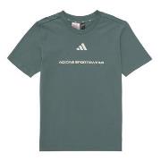 T-shirt Korte Mouw adidas adidas Boys Slogan Single Jersey T-Shirt Kid...