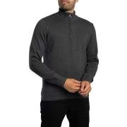 Trui Barbour Katoenen breisel met halve rits