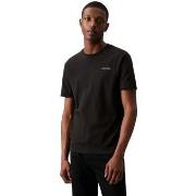 T-shirt Calvin Klein Jeans Micro Logo Interlock, Beh