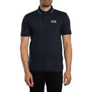 Polo Shirt Korte Mouw Emporio Armani EA7 Poloshirt met logo en versier...