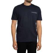 T-shirt Korte Mouw Napapijri Turrach Back Graphic T-shirt