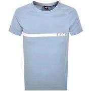 T-shirt Korte Mouw BOSS Slim Fit RN T-Shirt Open Blue