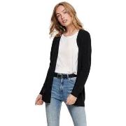 Vest Only Lesly Open Knitted Cardigan - Black