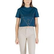 T-shirt Korte Mouw Guess ADELE CROP TSHIRT V2YI06 K8HM0