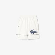 Korte Broek Lacoste PRINTED DIAMOND TAFFETA TENNIS SHORTS
