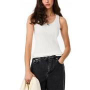 Top Lacoste SLIM FIT POINTELLE COTTON TANK TOP